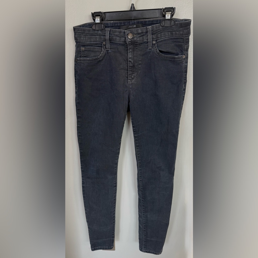 Vintage Joe’s Jeans 27 #Hello The Icon Ankle Teegan Midrise Skinny Black Denim